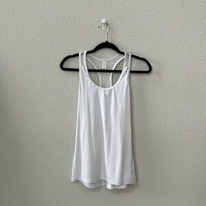 Athleta white work out tank